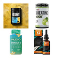 Wettkampfvorbereitung: ESN ISOCLEAR + MST Creatine + 2 weitere – alle enthaltenen Artikel