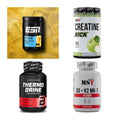 Wettkampfvorbereitung: ESN ISOCLEAR + MST Creatine + 2 weitere – alle enthaltenen Artikel