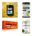 Wettkampfvorbereitung: ESN ISOCLEAR + MST Creatine + 2 weitere – alle enthaltenen Artikel