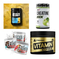 Wettkampfvorbereitung: ESN ISOCLEAR + MST Creatine + 2 weitere – alle enthaltenen Artikel