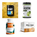 Wettkampfvorbereitung: ESN ISOCLEAR + MST Creatine + 2 weitere – alle enthaltenen Artikel