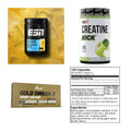 Wettkampfvorbereitung: ESN ISOCLEAR + MST Creatine + 2 weitere – alle enthaltenen Artikel