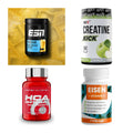 Wettkampfvorbereitung: ESN ISOCLEAR + MST Creatine + 2 weitere – alle enthaltenen Artikel