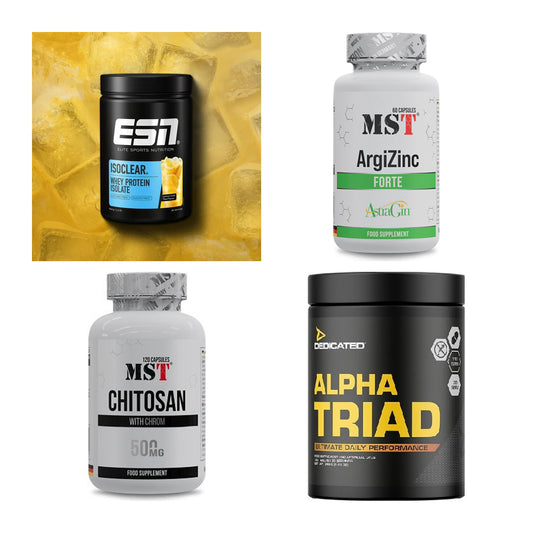 Wettkampfvorbereitung: ESN ISOCLEAR + MST ArgiZinc + 2 weitere – alle enthaltenen Artikel