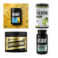 Wettkampfvorbereitung: ESN ISOCLEAR + MST Creatine + 2 weitere – alle enthaltenen Artikel