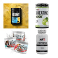 Wettkampfvorbereitung: ESN ISOCLEAR + MST Creatine + 2 weitere – alle enthaltenen Artikel