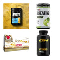 Wettkampfvorbereitung: ESN ISOCLEAR + MST Creatine + 2 weitere – alle enthaltenen Artikel