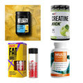 Wettkampfvorbereitung: ESN ISOCLEAR + MST Creatine + 2 weitere – alle enthaltenen Artikel