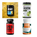 Wettkampfvorbereitung: ESN ISOCLEAR + MST Creatine + 2 weitere – alle enthaltenen Artikel