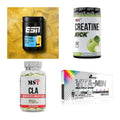 Wettkampfvorbereitung: ESN ISOCLEAR + MST Creatine + 2 weitere – alle enthaltenen Artikel