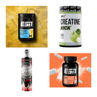 Wettkampfvorbereitung: ESN ISOCLEAR + MST Creatine + 2 weitere