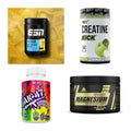Wettkampfvorbereitung: ESN ISOCLEAR + MST Creatine + 2 weitere – alle enthaltenen Artikel