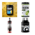 Wettkampfvorbereitung: ESN ISOCLEAR + MST Creatine + 2 weitere – alle enthaltenen Artikel