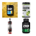 Wettkampfvorbereitung: ESN ISOCLEAR + MST Creatine + 2 weitere – alle enthaltenen Artikel