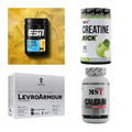 Wettkampfvorbereitung: ESN ISOCLEAR + MST Creatine + 2 weitere – alle enthaltenen Artikel