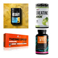 Wettkampfvorbereitung: ESN ISOCLEAR + MST Creatine + 2 weitere – alle enthaltenen Artikel