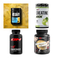 Wettkampfvorbereitung: ESN ISOCLEAR + MST Creatine + 2 weitere – alle enthaltenen Artikel