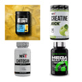 Wettkampfvorbereitung: ESN ISOCLEAR + MST Creatine + 2 weitere – alle enthaltenen Artikel