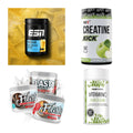 Wettkampfvorbereitung: ESN ISOCLEAR + MST Creatine + 2 weitere – alle enthaltenen Artikel