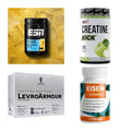 Wettkampfvorbereitung: ESN ISOCLEAR + MST Creatine + 2 weitere – alle enthaltenen Artikel