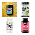 Wettkampfvorbereitung: ESN ISOCLEAR + MST Creatine + 2 weitere – alle enthaltenen Artikel