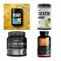Wettkampfvorbereitung: ESN ISOCLEAR + MST Creatine + 2 weitere – alle enthaltenen Artikel