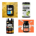 Wettkampfvorbereitung: ESN ISOCLEAR + MST Creatine + 2 weitere – alle enthaltenen Artikel