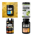 Wettkampfvorbereitung: ESN ISOCLEAR + MST Creatine + 2 weitere – alle enthaltenen Artikel