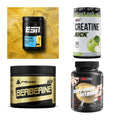 Wettkampfvorbereitung: ESN ISOCLEAR + MST Creatine + 2 weitere – alle enthaltenen Artikel
