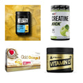 Wettkampfvorbereitung: ESN ISOCLEAR + MST Creatine + 2 weitere – alle enthaltenen Artikel