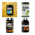 Wettkampfvorbereitung: ESN ISOCLEAR + MST Creatine + 2 weitere – alle enthaltenen Artikel