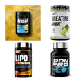 Wettkampfvorbereitung: ESN ISOCLEAR + MST Creatine + 2 weitere – alle enthaltenen Artikel