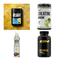 Wettkampfvorbereitung: ESN ISOCLEAR + MST Creatine + 2 weitere – alle enthaltenen Artikel
