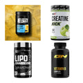 Wettkampfvorbereitung: ESN ISOCLEAR + MST Creatine + 2 weitere – alle enthaltenen Artikel