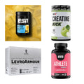 Wettkampfvorbereitung: ESN ISOCLEAR + MST Creatine + 2 weitere – alle enthaltenen Artikel