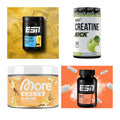 Wettkampfvorbereitung: ESN ISOCLEAR + MST Creatine + 2 weitere – alle enthaltenen Artikel