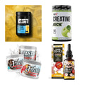 Wettkampfvorbereitung: ESN ISOCLEAR + MST Creatine + 2 weitere – alle enthaltenen Artikel