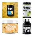 Wettkampfvorbereitung: ESN ISOCLEAR + MST Creatine + 2 weitere – alle enthaltenen Artikel