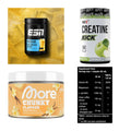Wettkampfvorbereitung: ESN ISOCLEAR + MST Creatine + 2 weitere – alle enthaltenen Artikel
