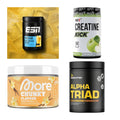 Wettkampfvorbereitung: ESN ISOCLEAR + MST Creatine + 2 weitere – alle enthaltenen Artikel