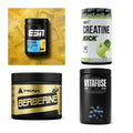Wettkampfvorbereitung: ESN ISOCLEAR + MST Creatine + 2 weitere – alle enthaltenen Artikel