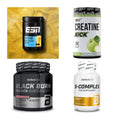Wettkampfvorbereitung: ESN ISOCLEAR + MST Creatine + 2 weitere – alle enthaltenen Artikel