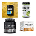 Wettkampfvorbereitung: ESN ISOCLEAR + MST Creatine + 2 weitere – alle enthaltenen Artikel