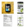 Wettkampfvorbereitung: ESN ISOCLEAR + MST Creatine + 2 weitere – alle enthaltenen Artikel