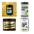 Wettkampfvorbereitung: ESN ISOCLEAR + MST Creatine + 2 weitere – alle enthaltenen Artikel