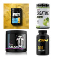 Wettkampfvorbereitung: ESN ISOCLEAR + MST Creatine + 2 weitere – alle enthaltenen Artikel