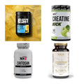 Wettkampfvorbereitung: ESN ISOCLEAR + MST Creatine + 2 weitere – alle enthaltenen Artikel