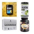 Wettkampfvorbereitung: ESN ISOCLEAR + MST Creatine + 2 weitere – alle enthaltenen Artikel