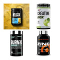 Wettkampfvorbereitung: ESN ISOCLEAR + MST Creatine + 2 weitere – alle enthaltenen Artikel
