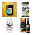 Wettkampfvorbereitung: ESN ISOCLEAR + MST Creatine + 2 weitere – alle enthaltenen Artikel